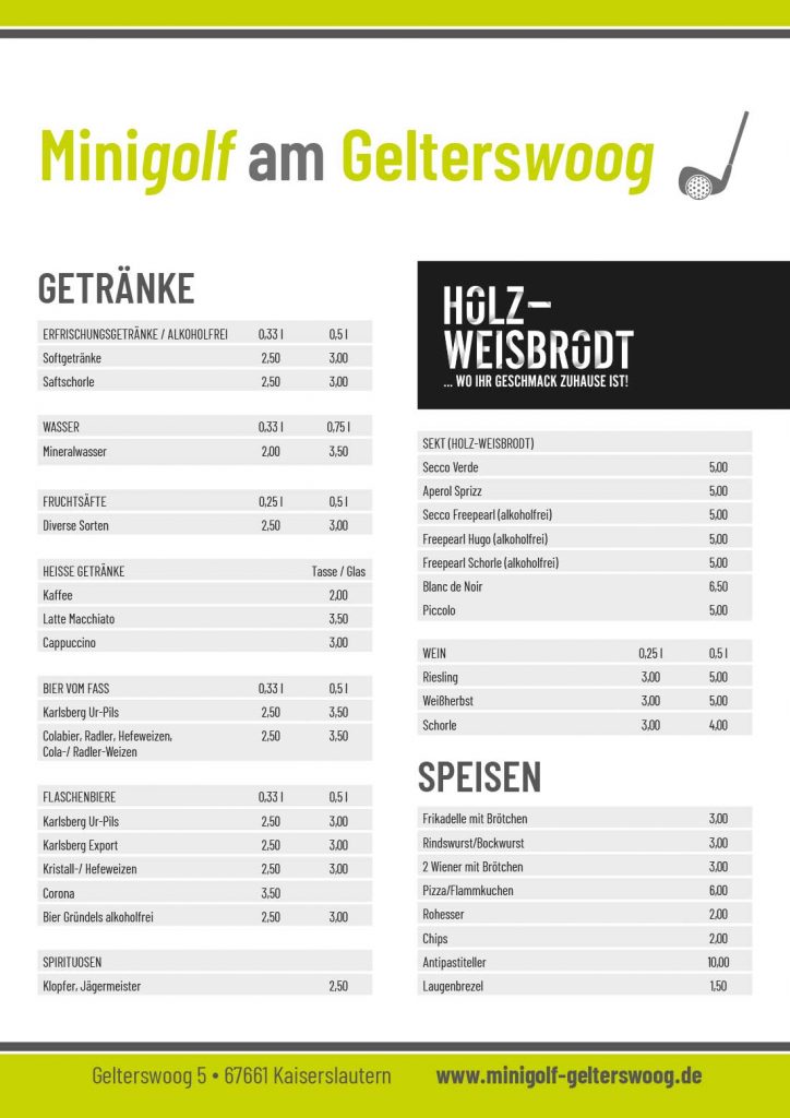 Minigolf Punktekarten Buch: Punktekarte Für Die Minigolfbahn Mit